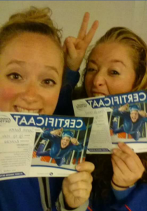 Sarah & Anna met certificaat