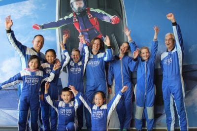 Share the fun! Kom indoor skydiven met het hele gezin of met je friends!