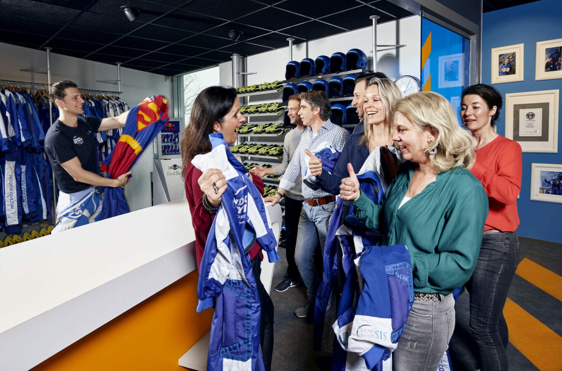 Personeelsvereniging - Indoor Skydive Roosendaal
